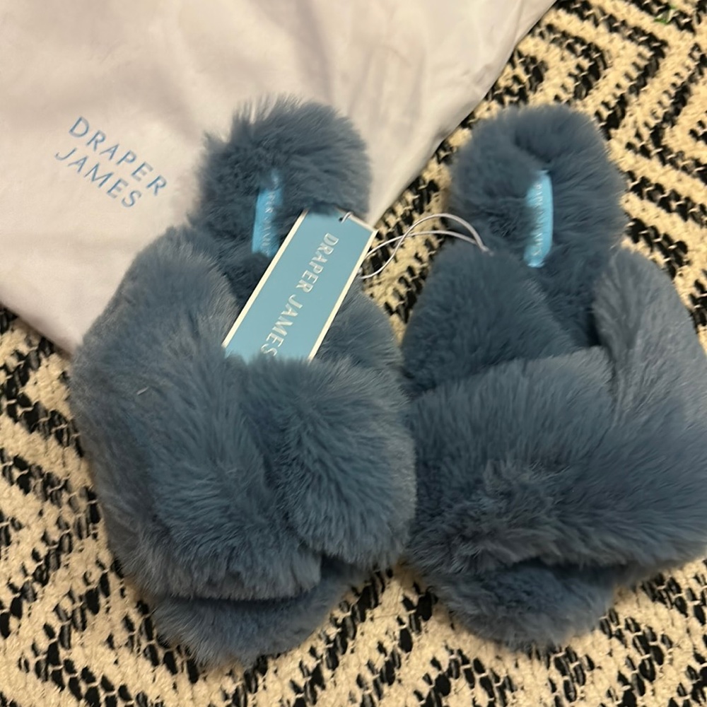 Draper James Blythe slippers in blue
